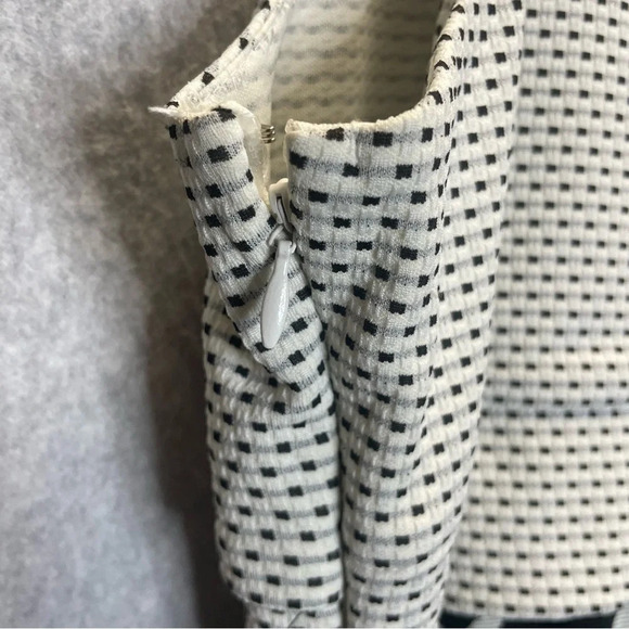 Anthropologie Aledia Quilted Dress Textured Fit n Flare Dress by Tabitha - Picture 9 of 11